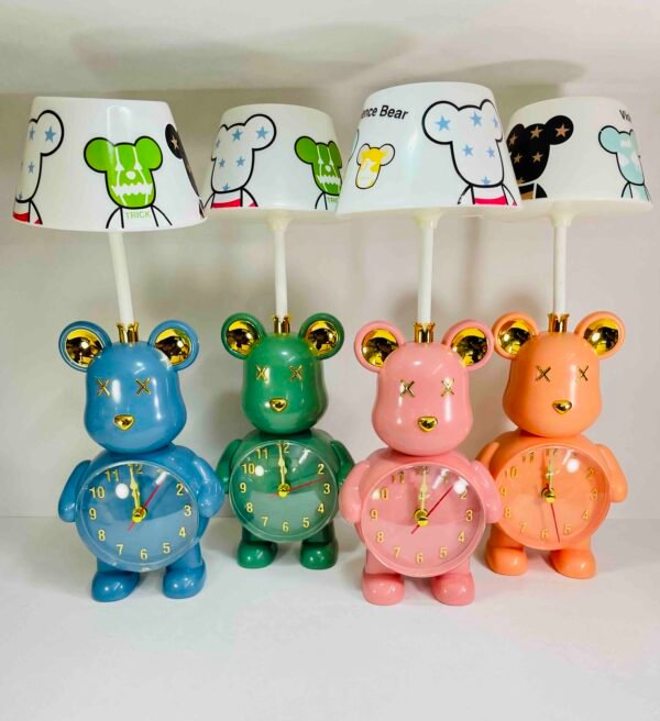 Mouse Table Lamp with Alarm Clock