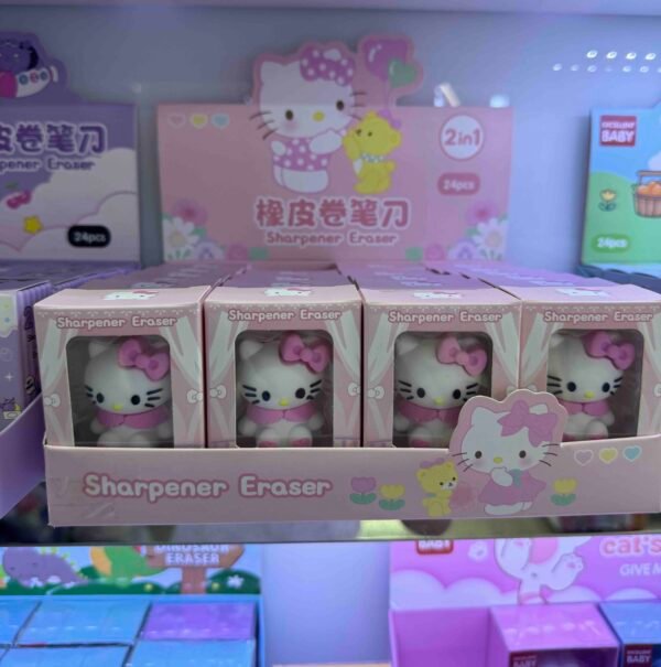 Hello Kitty Sharpener + Eraser