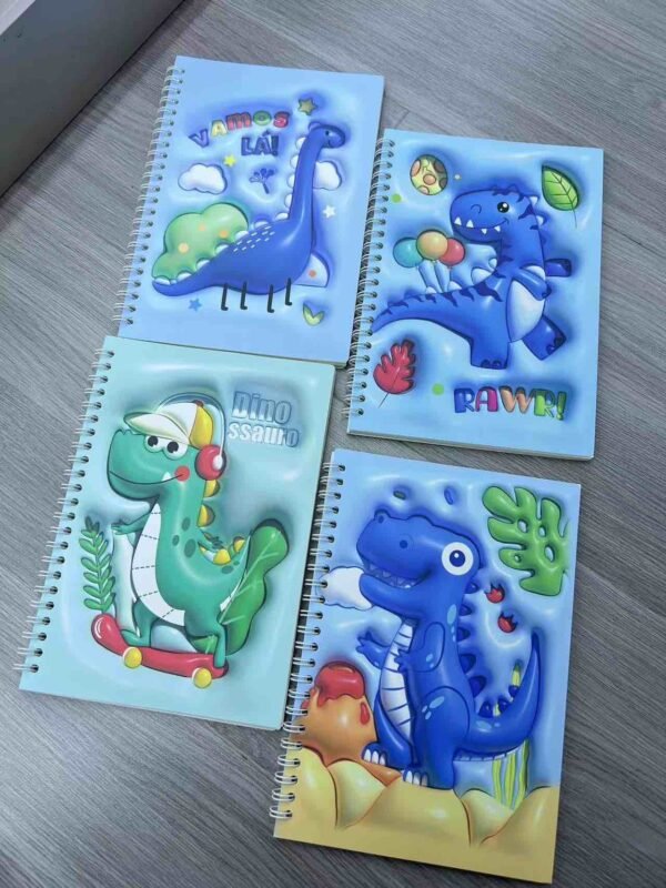 Dino A5 Spiral Diary