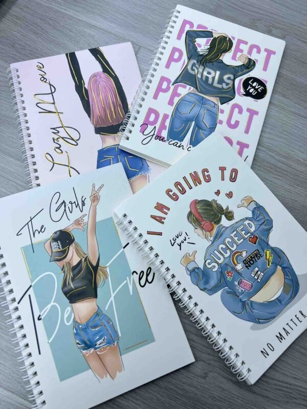 Girls A5 Spiral Diary