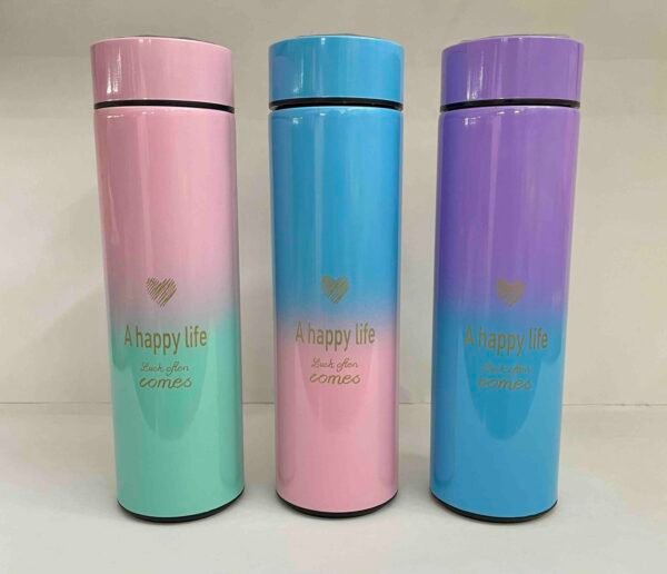 Happy Life Temperature Bottle