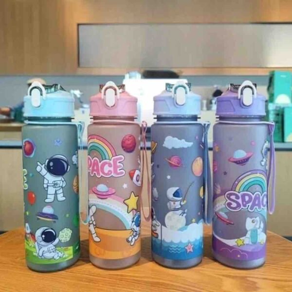 Space Motivational Water Bottle