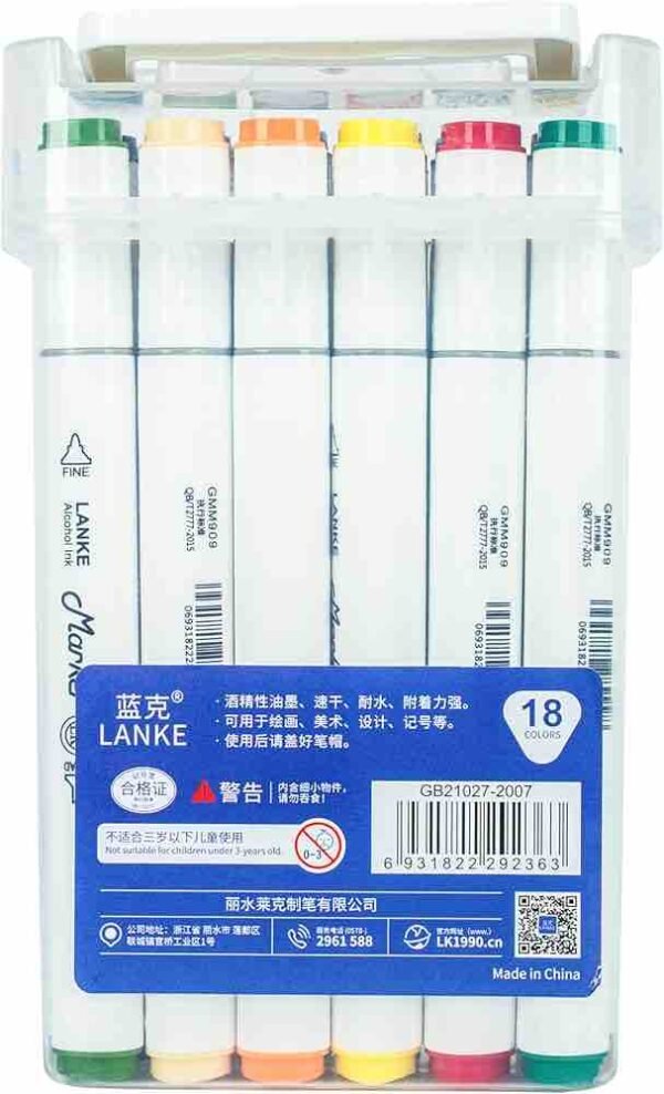 18 Shade Touchcool Marker