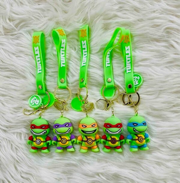 Ninja Turtle Keychain